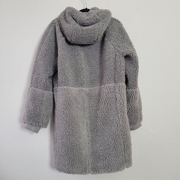 Mixed Teddy Fleece Coat in Grey Poodle Medium - Picture 5 of 8
